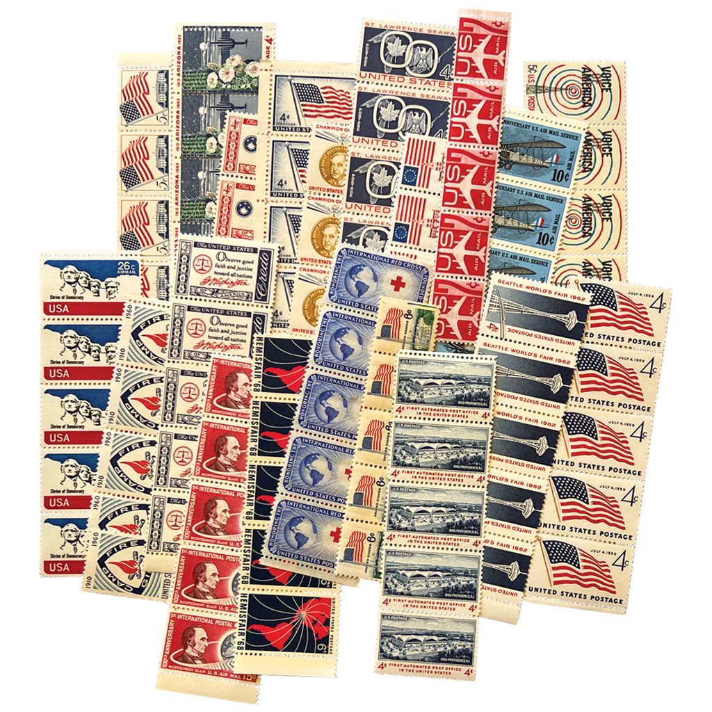 Vintage Stamp Bundle: America the Beautiful