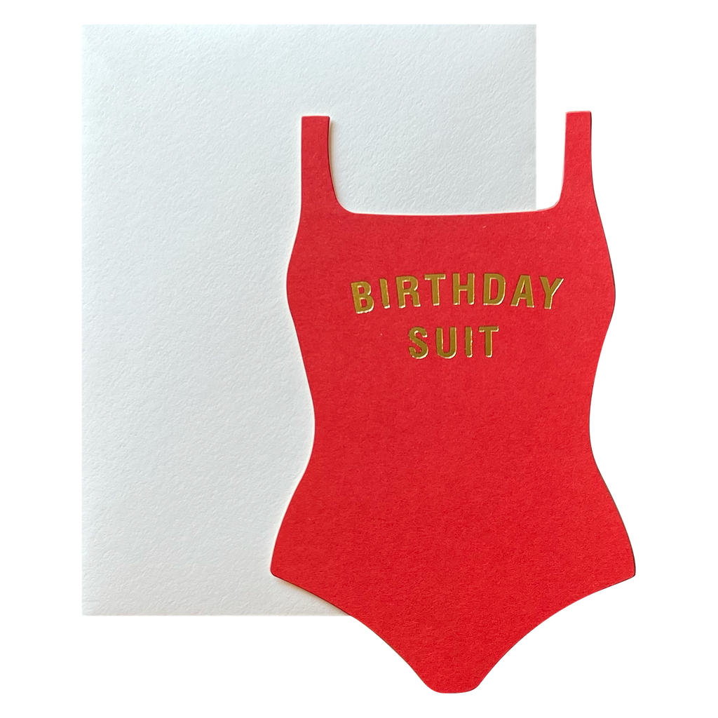 Birthday Suit Red Postscript