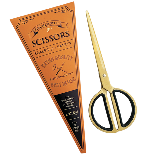 Gold 8" Scissors