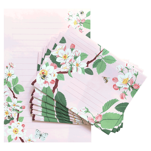 Apple Blossom Letter Set