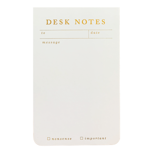 Desk Notes Notepad