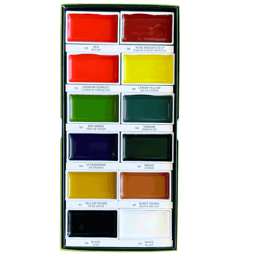 Gansai Watercolors - 12pk