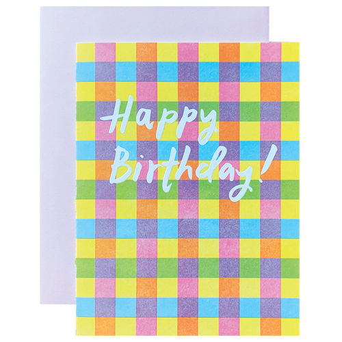 Plaid Birthday