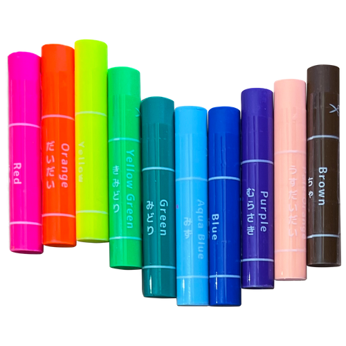 Kokuyo Neon Crayon