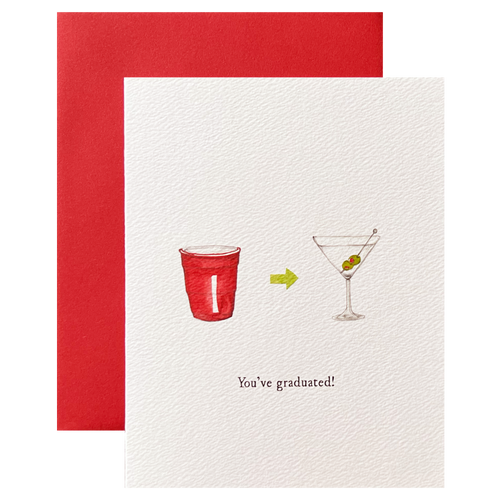You've Graduated Martini