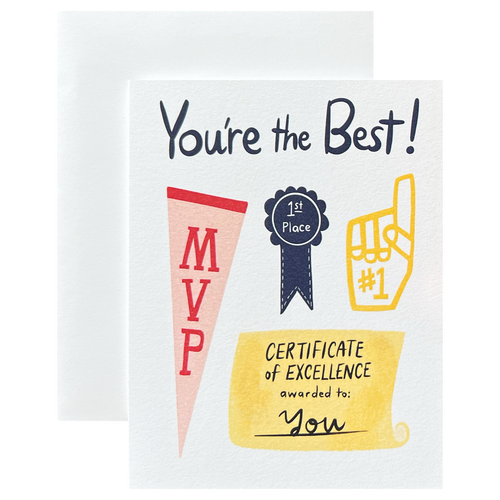 You're The Best Card