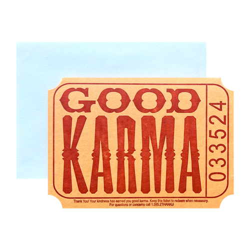 Good Karma Ticket