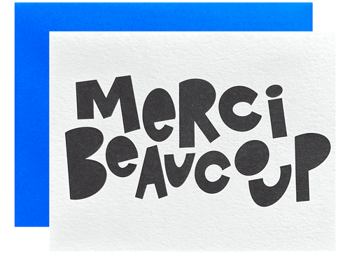 Merci Beaucoup Thank You  Merci Beaucoup Thank You