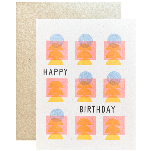 Happy Birthday Grid