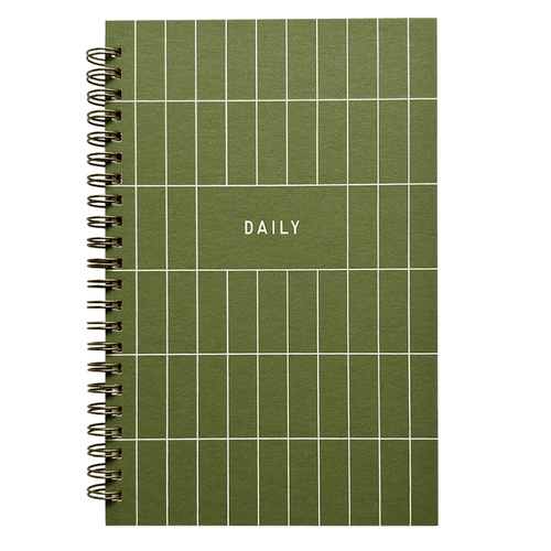 Grid Weekly Planner Moss