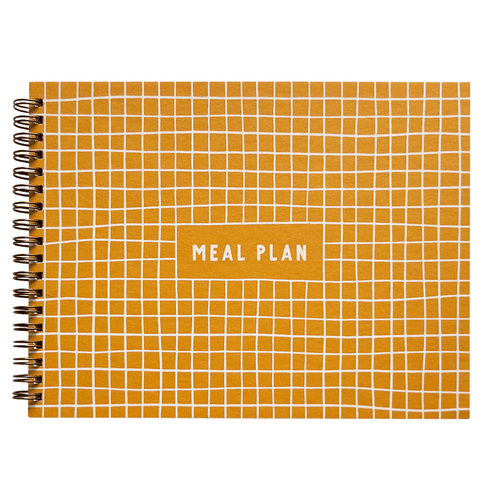 Hand-Drawn Grid Meal Planner