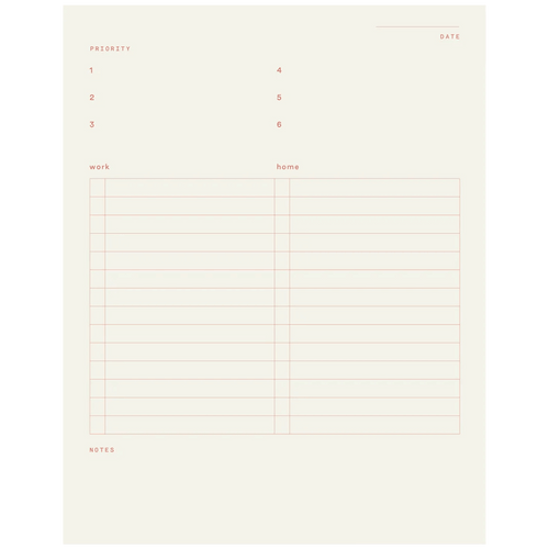 Work/Home Refill Pad