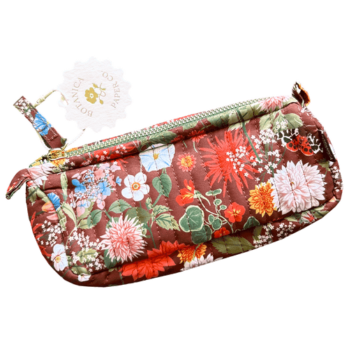 Russet Quilted Pouch