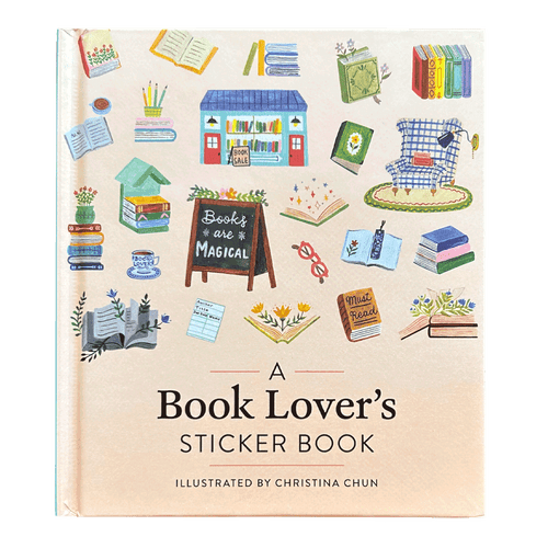 A Book Lover's Sticker Book