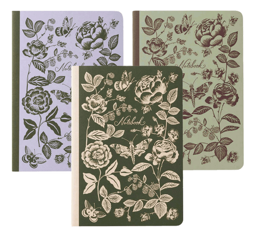 English Rose Notebook Set