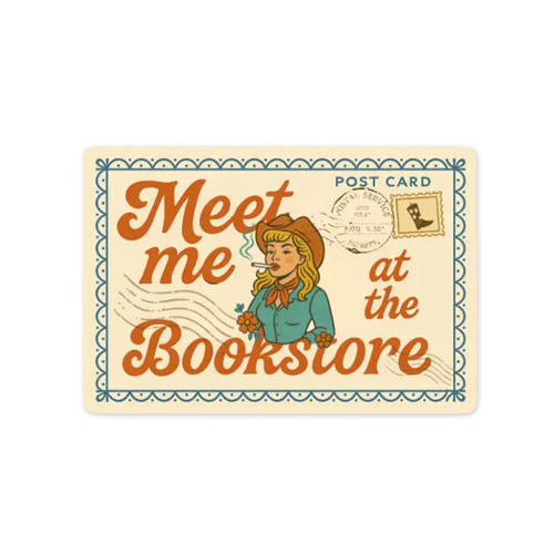 At the Bookstore Sticker