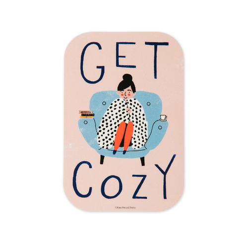 Get Cozy Sticker