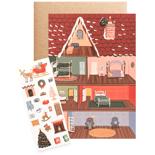 Holiday House - Sticker Scene Holiday House - Sticker Scene
