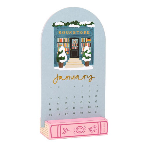 Book Lovers Desk Calendar