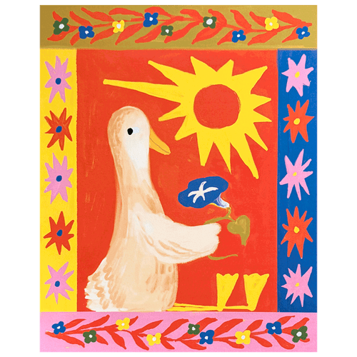 Sunny Duck Print
