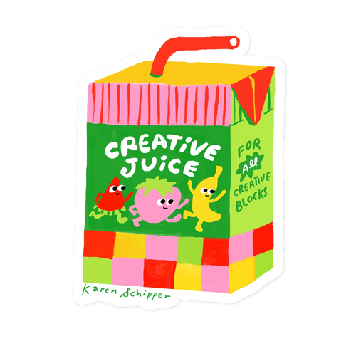 Creative Juice Sticker