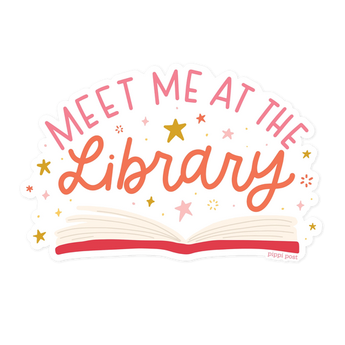 At the Library Sticker