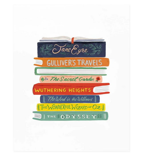 Book Club Art Print