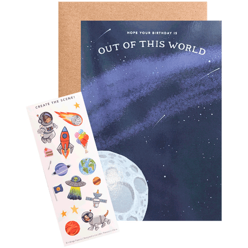 Outer Space - Sticker Scene