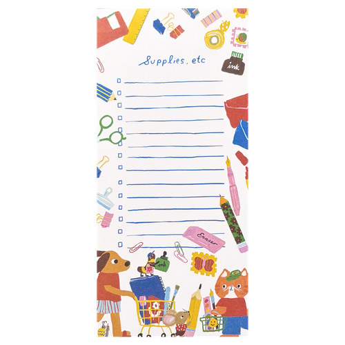 Stocking Up Notepad