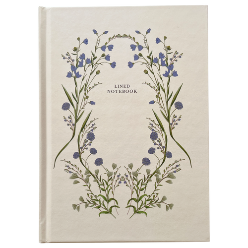 Cornflower Lined Notebook
