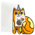 Cat w/ Mini Card