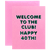 Welcome to the Club! 40