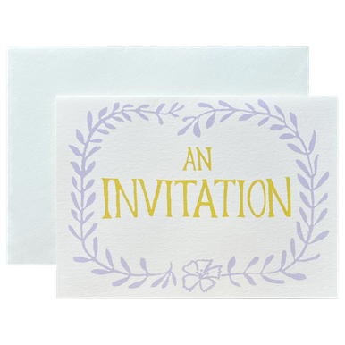 An Invitation - postscript