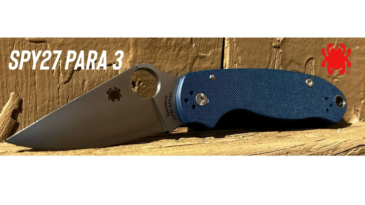 Spyderco Para 3 in Spy27