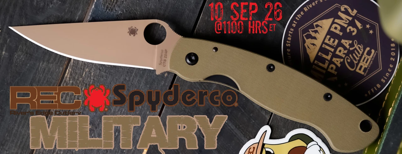 Spyderco REC Exclusive Military