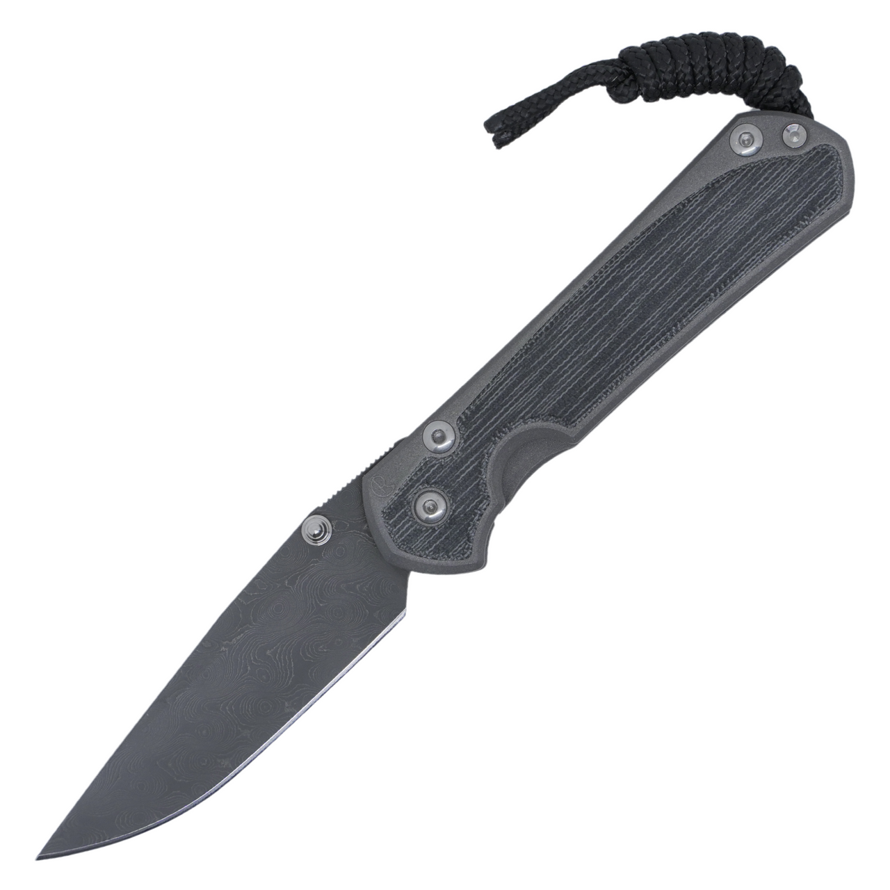 Chris Reeve Knives Small Sebenza 31, Black Canvas Micarta Inlay