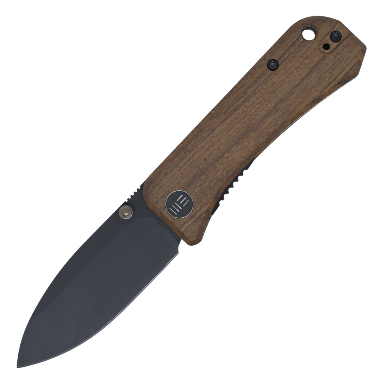 WE Knife Banter, Cuibourtia Wood / Black Stonewash S35VN 2004K REC