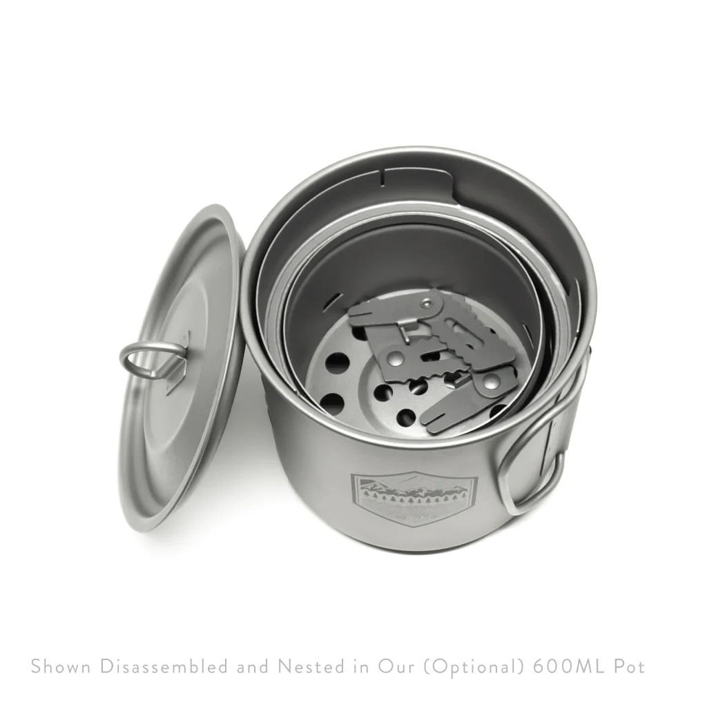 Multi-Fuel Stove | Titanium | Prometheus Design Werx