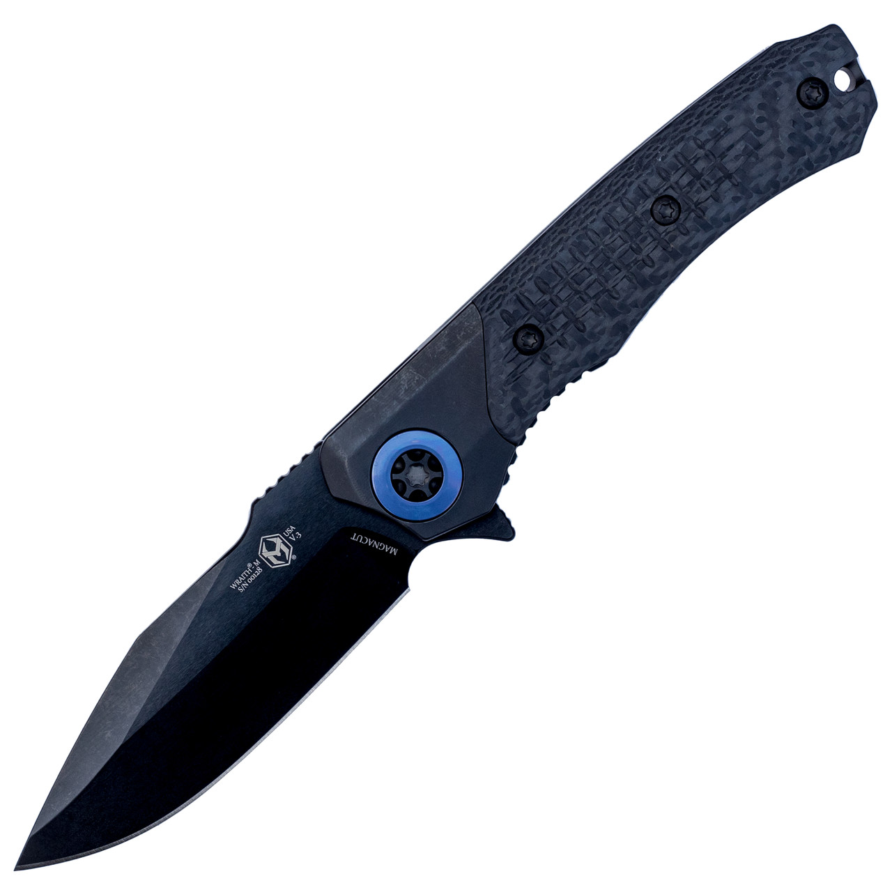Heretic Manual Wraith, DLC Battleworn Ti w/ Carbon Fiber / DLC ...
