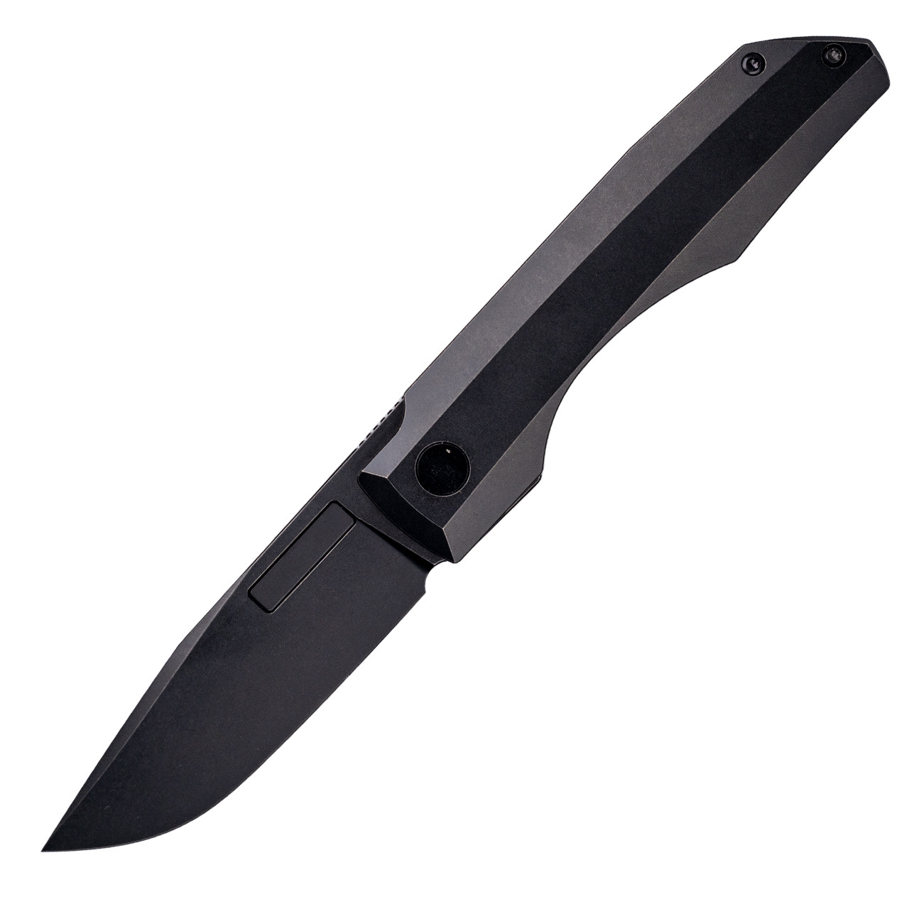 Vero Engineering Vero Impulse Thin EDC Pocket Knife - Blackwashed Blade /  Blackwashed Handle, Pocket Knives