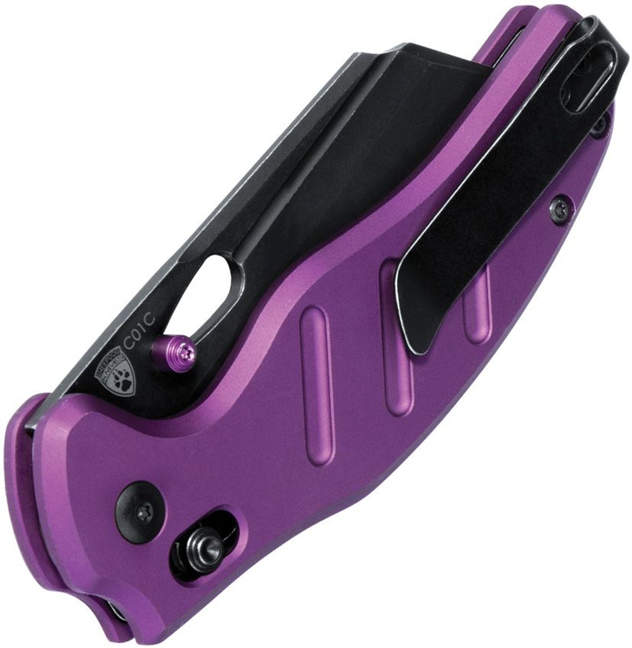 Kizer C01C Sheepdog EDC Knife Purple Aluminium Handle Pocket Knife, 3.15  Inches 154CM Steel Blade Folding Knife, V4488AC1 - Yahoo Shopping