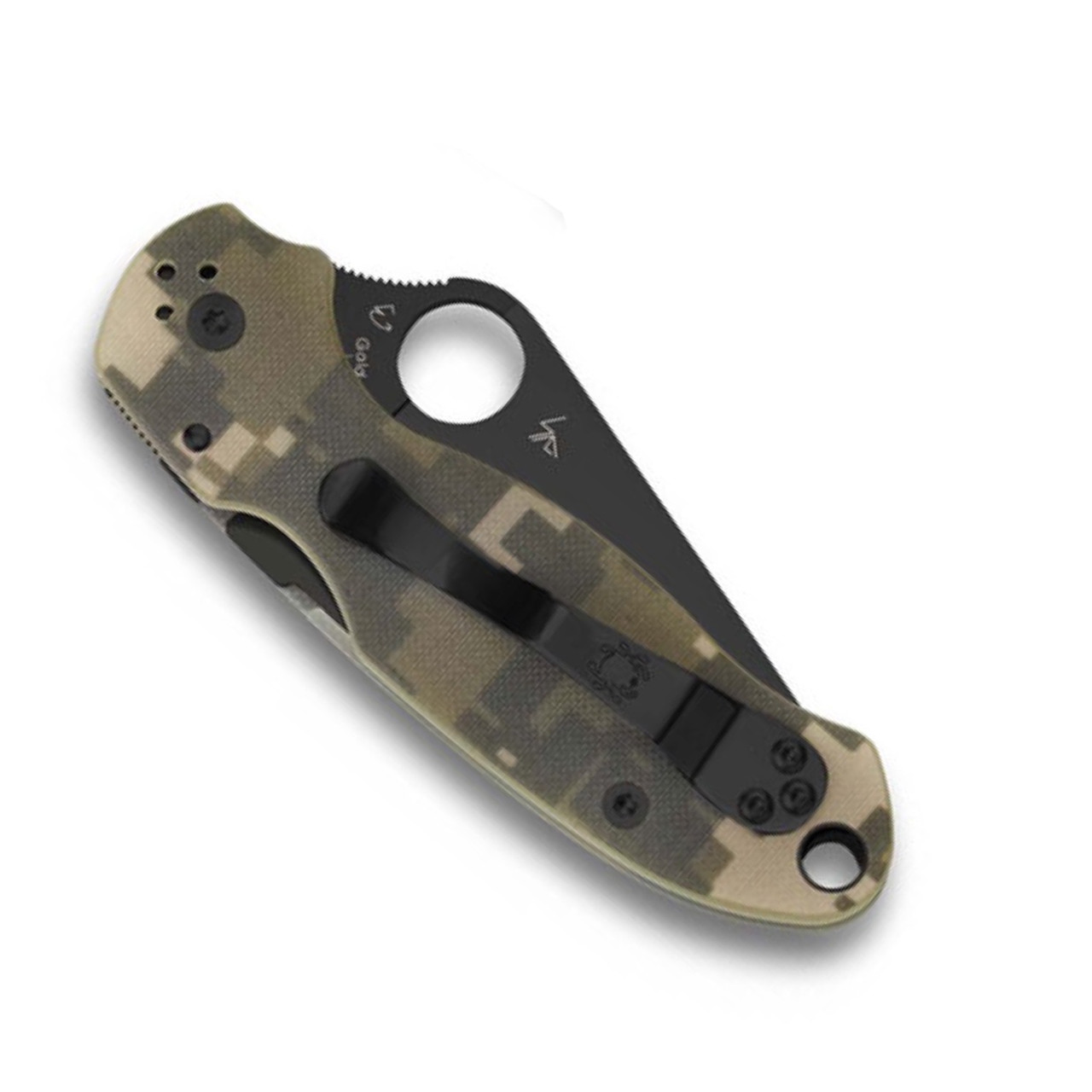 Spyderco Para 3, Digital Camo G-10 / DLC CPM-S45VN - C223GCMOBK - REC