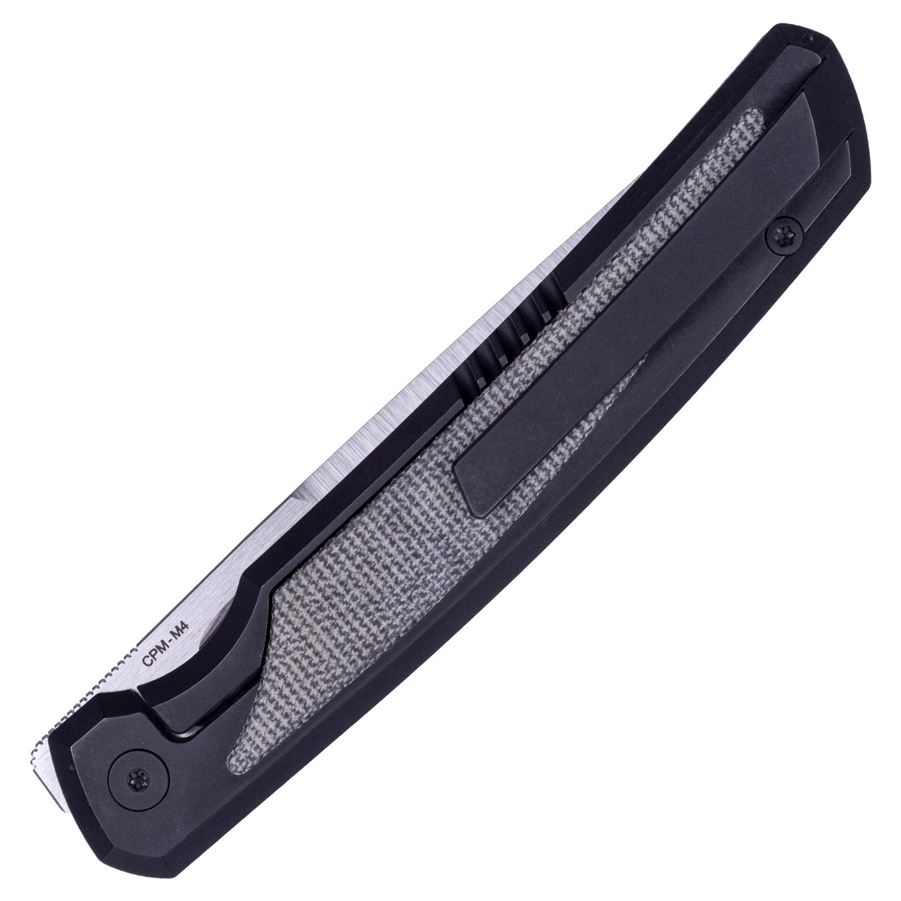 Peña X-Series Sicario, PVD Titanium Black Micarta / Satin CPM M4