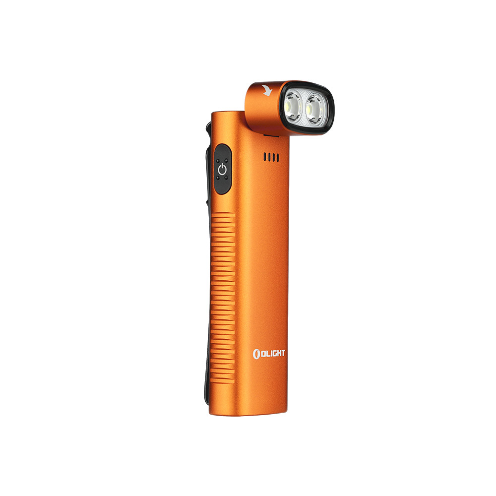 オーライト Olight Arkflex オレンジ Olight Arkflex Flashlight, Orange Aluminum