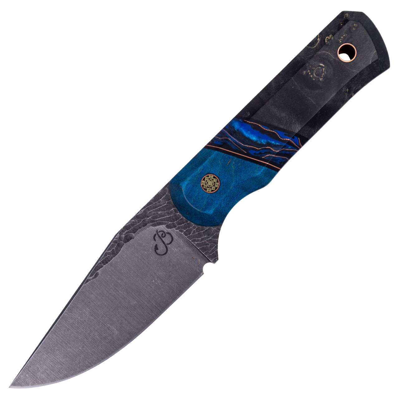 Bilgewater Blades Jack Rabbit, Blue Segmented Scales with Mosaic