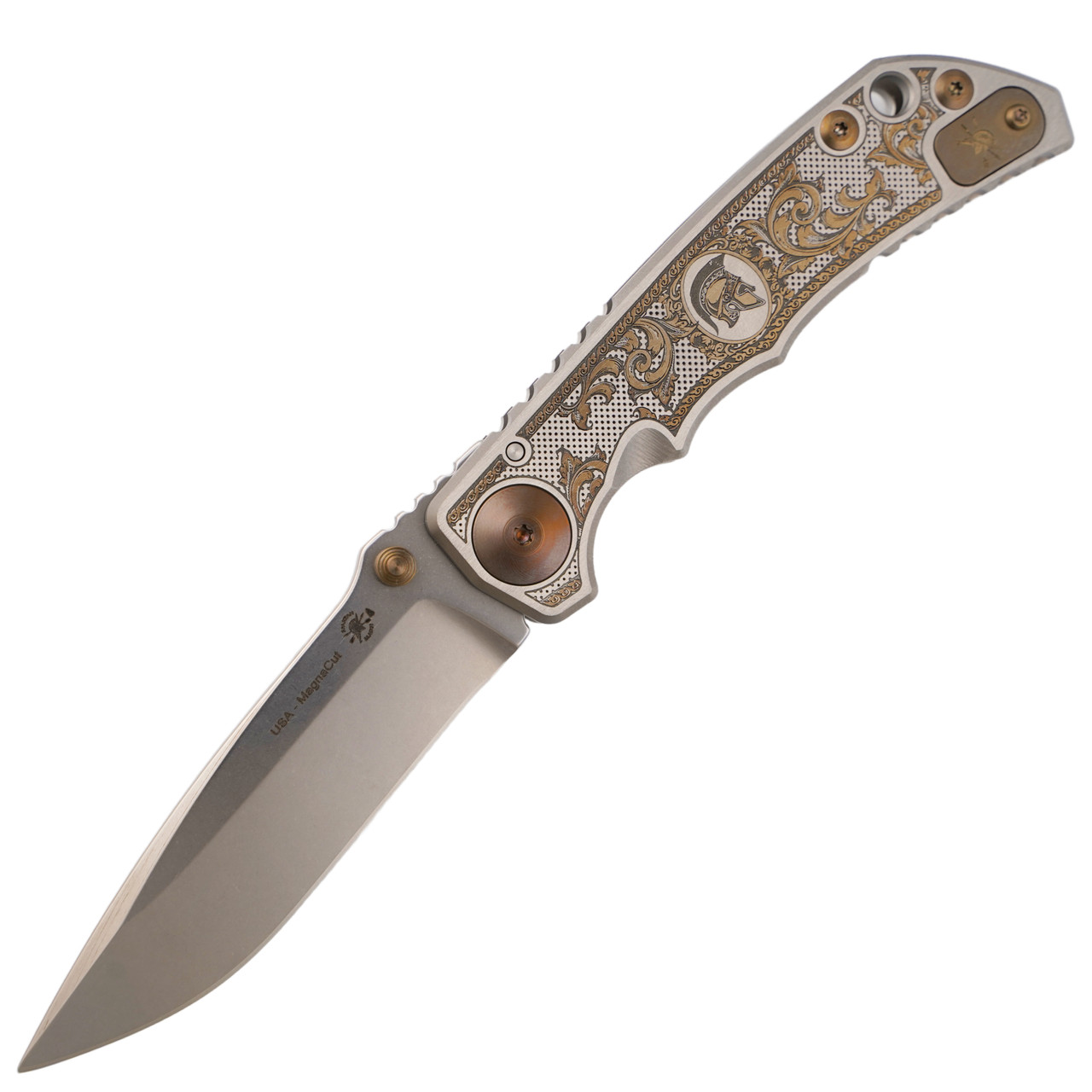 Spartan Blades SHF Harsey Folder 2023 Edition Flourishes