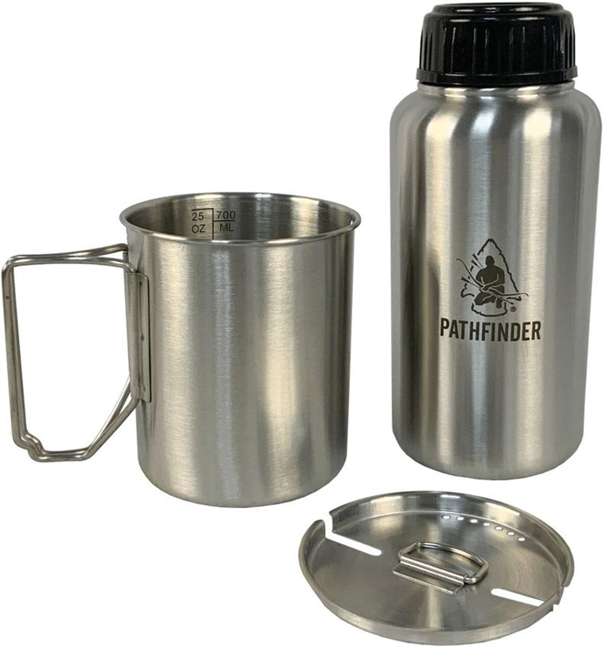 PATHFINDER BOTTLE&NESTING CUP SET 最終値下げ Pathfinder Bottle and Nesting Cup Set (64oz) – Self Reliance
