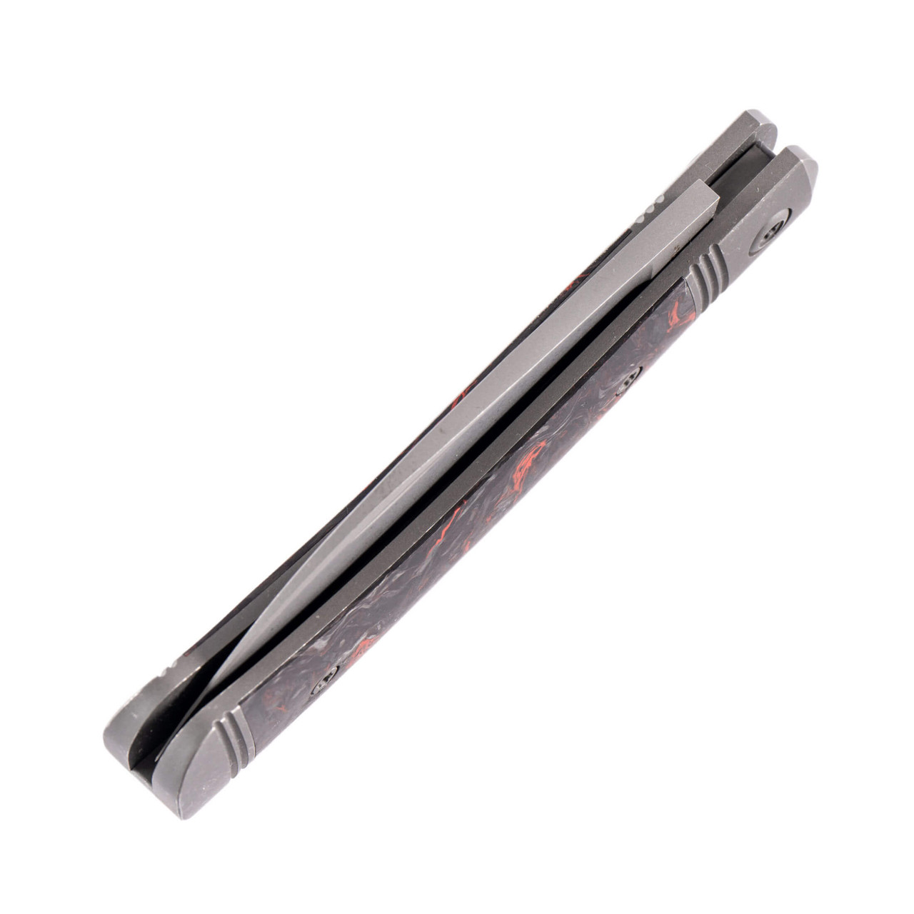 Jack Wolf Knives Venom Jack Dark Matter Red, Blasted S90V