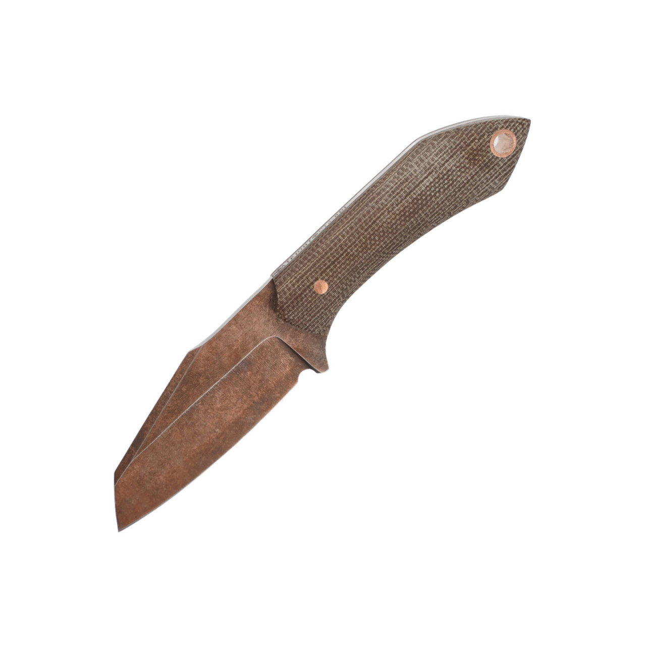 Boatright Bladeworks Moraine-S Dark Brown Canvas, Copperwash BD1