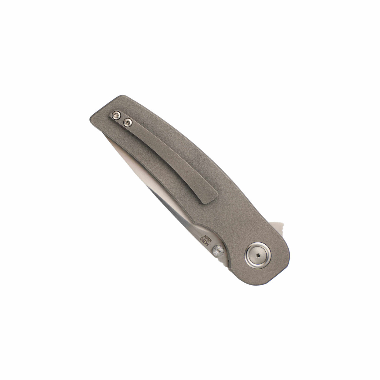 Johan vd Walt Custom JB1 Drop Point Blasted Titanium
